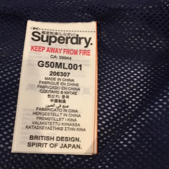 Superdry Japan Mesh lined Windbreaker - Picture 7 of 10